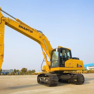 MÁY XÚC ĐÀO SHANTUI SE215W – DÒNG 22 TẤN MẠNH MẼ CHO CÔNG TRÌNH LỚN | GẦU 1.0M³ – ĐỘNG CƠ 140kW
